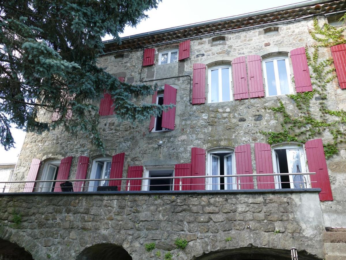 Chambres D'Hotes "Au Pied De La Bealiere" Montpezat-sous-Bauzon Exterior photo